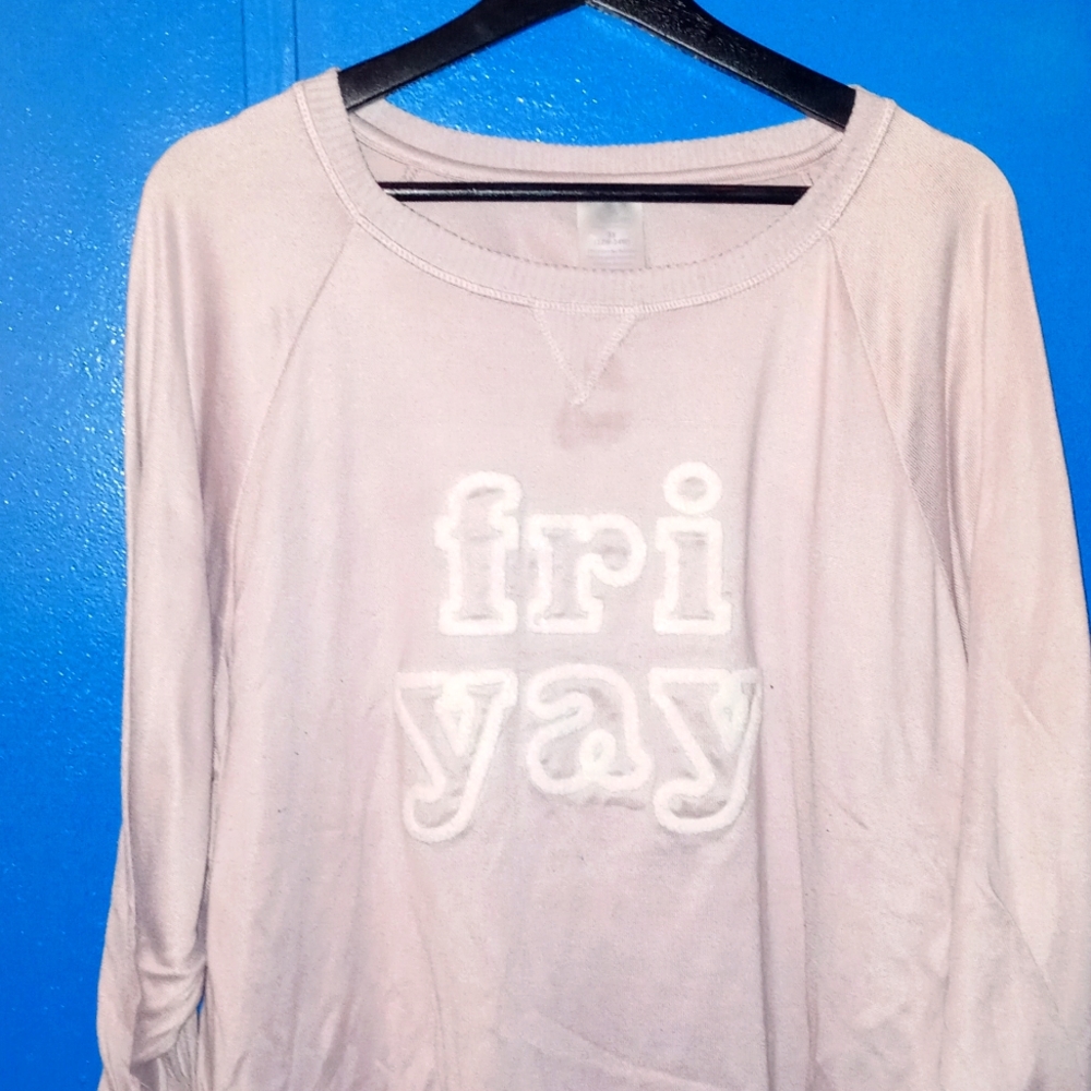 Secret Treasures - Fri-YAY. Pajama top Pink